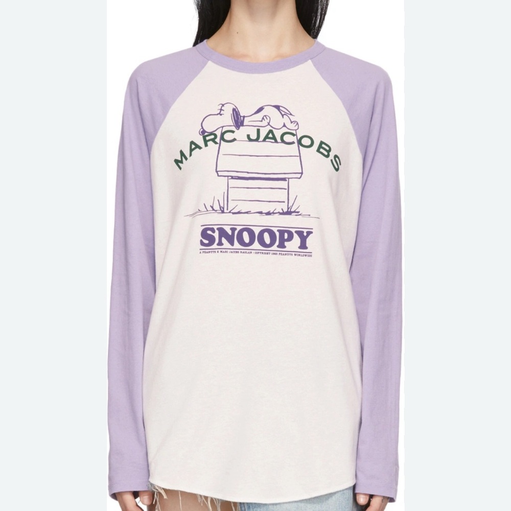 Marc Jacobs peanuts  Raglan Tee (Unisex) NWT